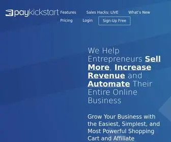 Paykickstart.com(Subscription Billing & Affiliate Management) Screenshot