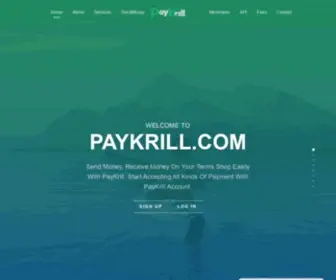 Paykrill.com(Digitize Your Money) Screenshot