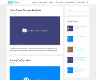 Paylaterin.com(Informasi Paylater Terbaru) Screenshot