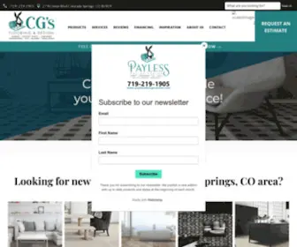 Paylessdesigncenter.com(Flooring store in Colorado Springs) Screenshot