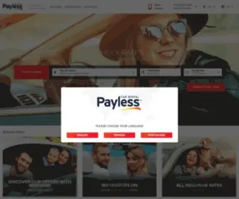 Paylesslac.com(Payless Car Rental USA) Screenshot