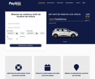 Paylessmaroc.com(Payless car) Screenshot