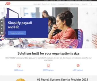 Payline.com.au(ADP Australia) Screenshot