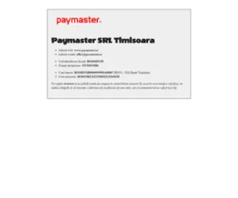 Paymaster.ro(SRL) Screenshot