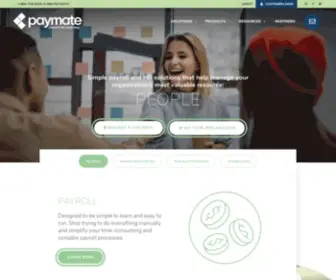 Paymatesoftware.com(Paymate Software) Screenshot
