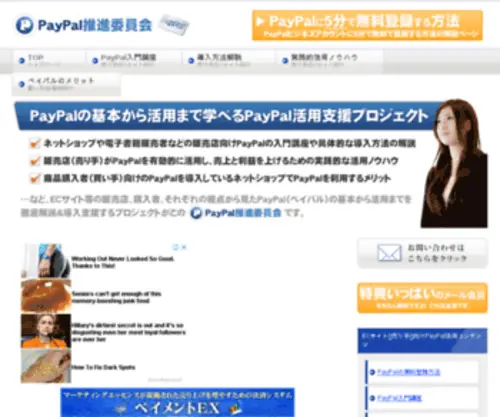Payment-X.com(ペイパル) Screenshot