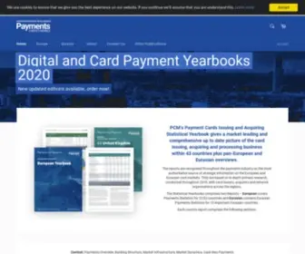 Paymentcardyearbooks.com(PCM’s Payment Cards Issuing and Acquiring Statistical Yearbook) Screenshot