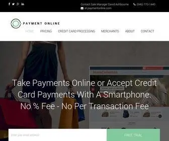 Paymentonline.com(Payment Online Services) Screenshot