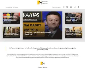 Paymentsspectrum.com(Payments Spectrum) Screenshot