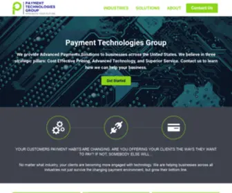 Paymenttechgroup.com(Payment Technologies Group) Screenshot