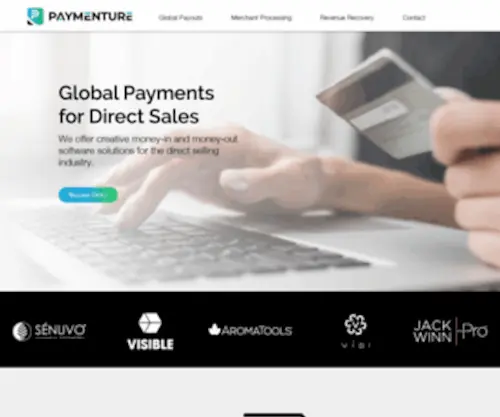 Paymenture.com(Home) Screenshot