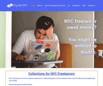 Paymenyc.com(Helping New York City Freelancers Get Paid) Screenshot