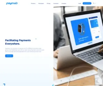 Paymobsolutions.com(Paymob) Screenshot