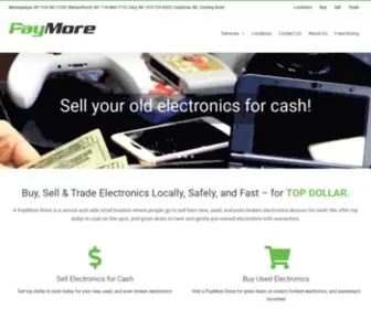 Paymore.com(Sell Electronics for Cash) Screenshot