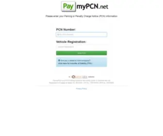 Paymypcn.net(Pay your Parking Charge Notice (PCN)) Screenshot