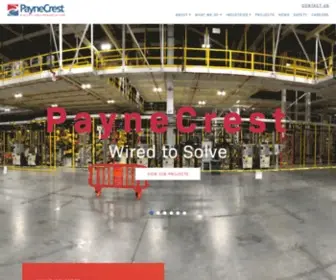 Paynecrest.com(Electrical engineering &amp; communications) Screenshot
