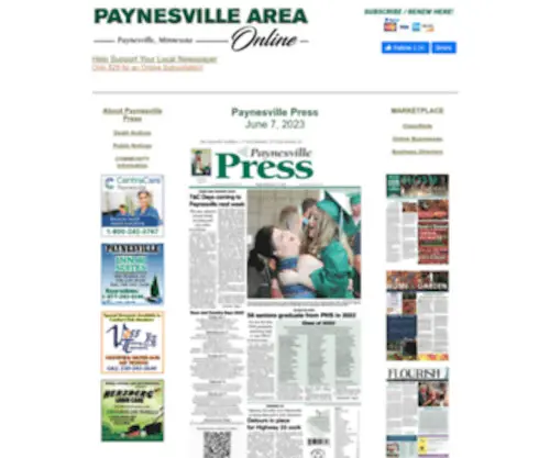 Paynesvillearea.com(Paynesvillearea) Screenshot