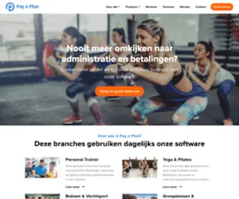 Paynplan.nl(#1 Gym Management Software) Screenshot