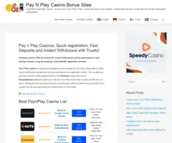Paynplaybonus.com Screenshot