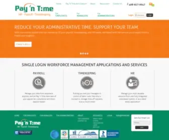 Payntimehr.com(N Time) Screenshot