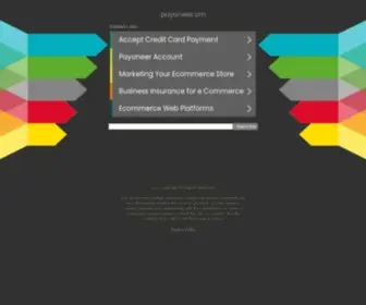 Payoneer.cm(payoneer) Screenshot