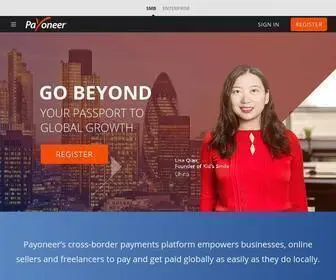 Payoneer.com(Global Payments) Screenshot