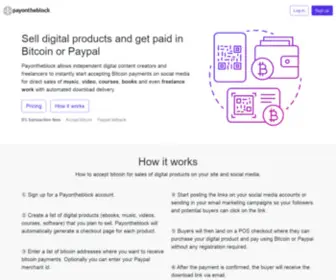 Payontheblock.com(Payontheblock) Screenshot