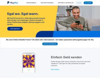 Paypal-Deutschland.de(Bargeldloses Bezahlen) Screenshot