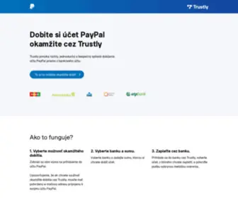 Paypal-Dobijanie.sk(Okamžite dobiť) Screenshot