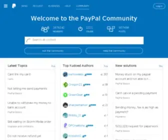 Paypal-Talk.co.uk(PayPal Community) Screenshot