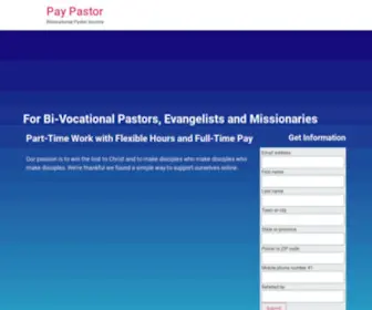 Paypastor.com(BiVocational Pastor Income) Screenshot