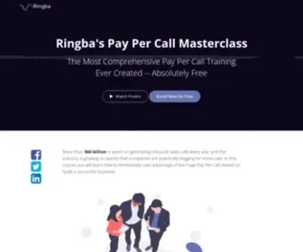 Paypercallmasterclass.com(The Most Comprehensive Pay Per Call Training Ever Created) Screenshot