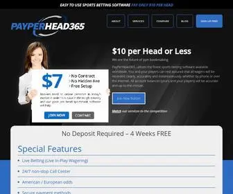 Payperhead365.com(Free Pay Per Head Demo) Screenshot