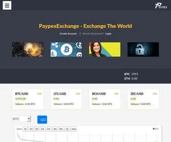 Paypex.info(Crypto currency) Screenshot