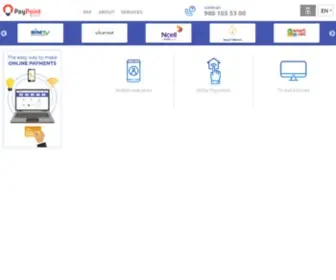 Paypoint.com.np(Microsoft Internet Information Services 8) Screenshot