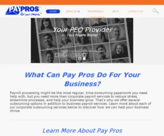 Payprosonline.com(G&A Partners) Screenshot