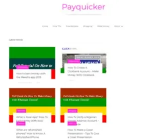 PayQuickeryounique.info(Your leading tutorial and entertainment blog) Screenshot