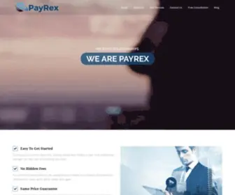 Payrex.com(De beste bron van informatie over Payments) Screenshot