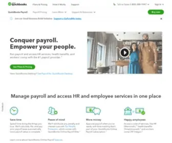 Payroll.com(Online Payroll Services for Small Businesses) Screenshot