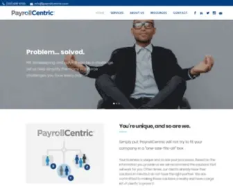 Payrollcentric.com(PayrollCentric Payroll) Screenshot