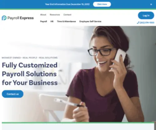 Payrollexpressusa.com(Payroll Express) Screenshot