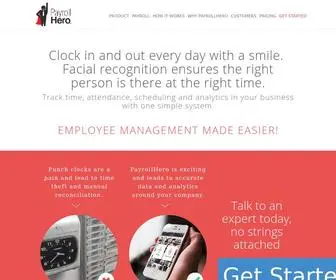 Payrollhero.com(Optimizing work productivity with Happiness) Screenshot