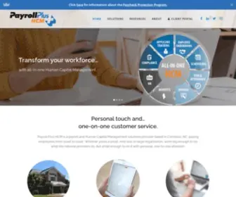 Payrollplusus.com(Payroll Plus HCM) Screenshot