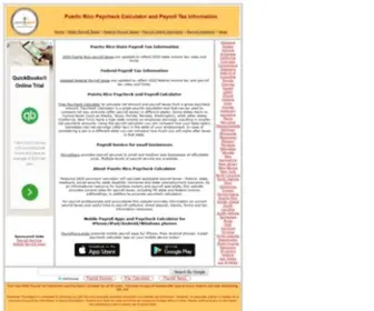 Payrollpuertorico.com(Puerto Rico Payroll) Screenshot