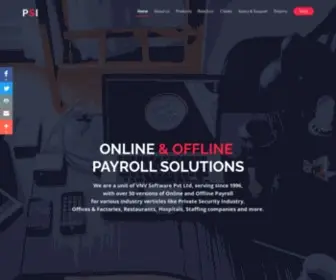 Payrollsoftwareindia.info(Payroll Software) Screenshot