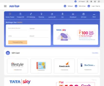 Payrup.com(Payrup-Mobile Recharge & Utility Payments, DTH, Gas, Water, Broadband etc) Screenshot