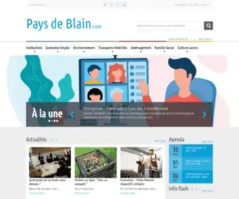 Pays-DE-Blain.com(Communauté) Screenshot