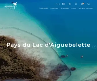 Pays-LAC-Aiguebelette.com(Pays du lac d'Aiguebelette) Screenshot