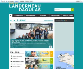 Pays-Landerneau-Daoulas.fr(Pays de Landerneau) Screenshot