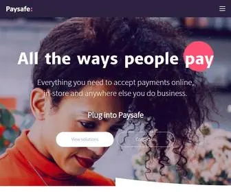 Paysafe.com(Global Payment Solutions) Screenshot